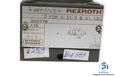 Rexroth-2-FRM-5-31_3-Q-SO.130-flow-control-valve-(used)-1