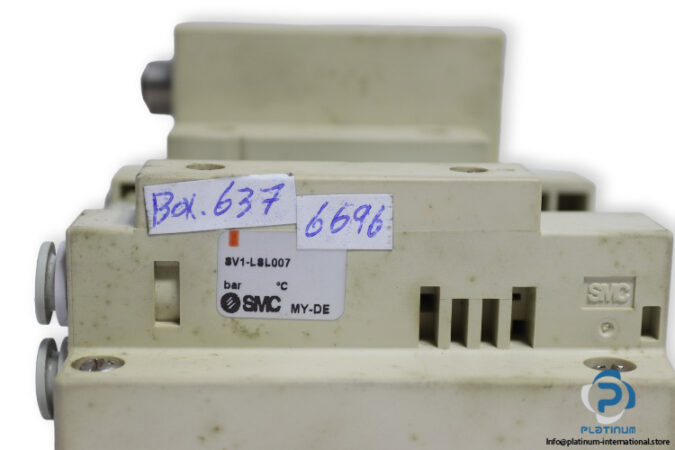 Smc-SV1-LSL007-station-manifold-base-(used)-2