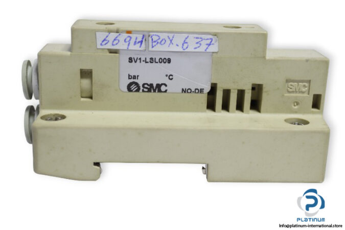 Smc-SV1-LSL009-station-manifold-base-(used)-2