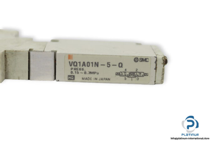 Smc-VQ1A01N-5-Q-solenoid-valve-(used)-1