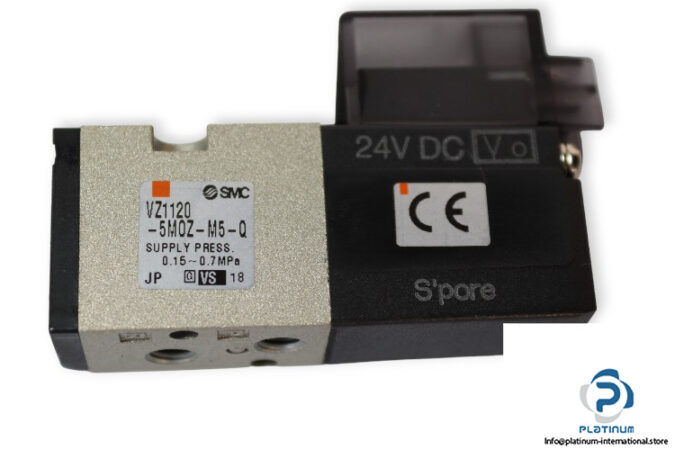 Smc-VZ1120-5MOZ-M5-Q-single-solenoid-valve-(new)-2