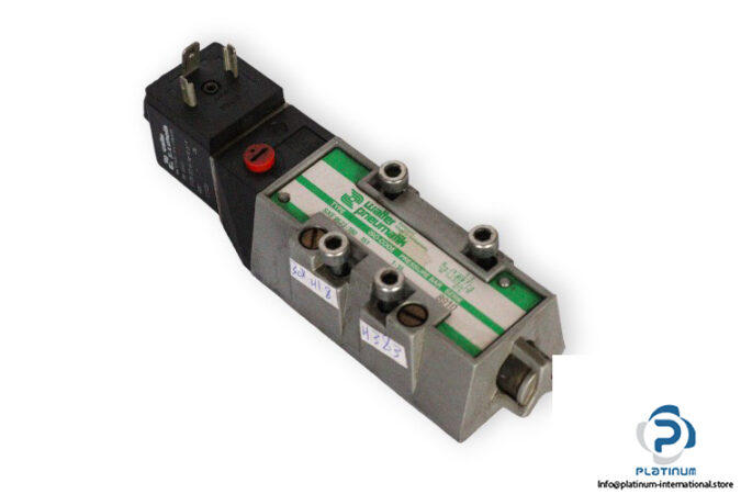 Walter-pneumatik-SXE9573-180-151-single-solenoid-valve-with-coil-(used)