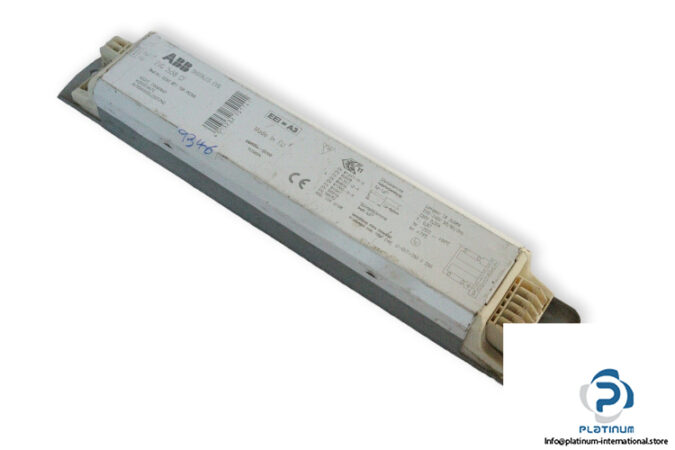 abb-EVG-2X58-CF-ballast-fluorescent-light-(Used)