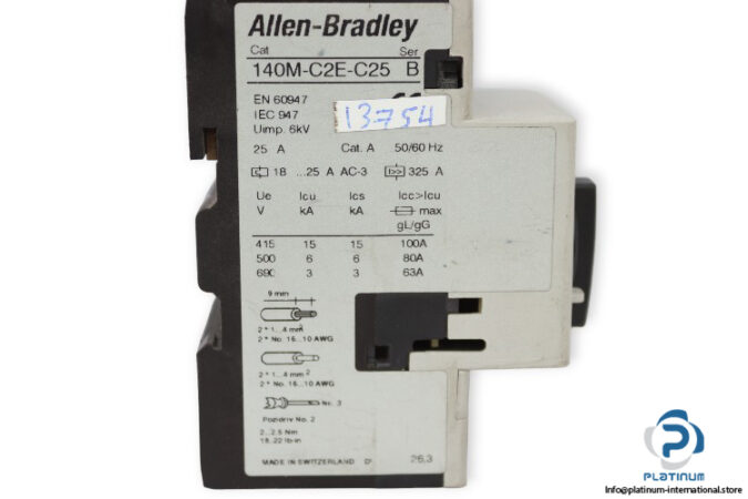 allen-bradley-140M-C2E-C25-motor-protection-circuit-breaker-(used)-3