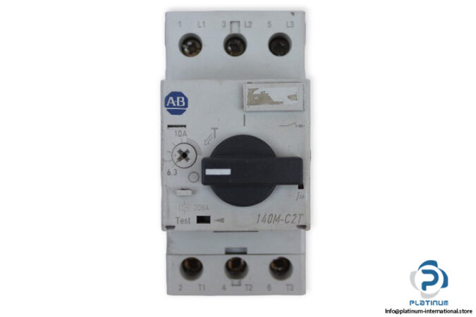 allen-bradley-140M-C2T-C10-motor-protection-circuit-breaker-(Used)-1