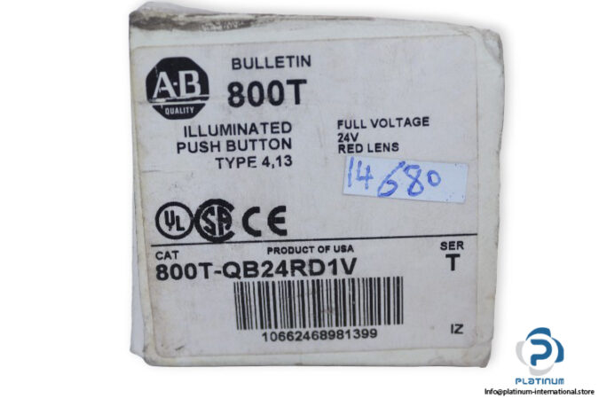 allen-bradley-800T-QB24RD1V-illuminated-push-button-(new)-4