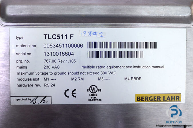 berger-lahr-TLC511-F-servo-drive-(Used)-2