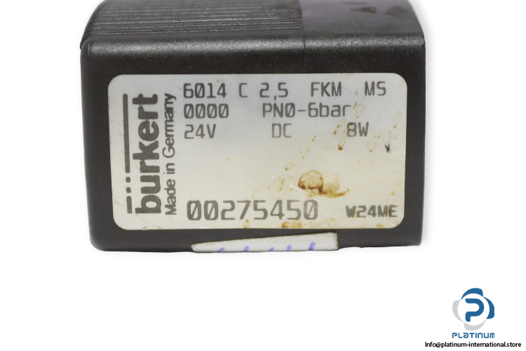 burkert-00275450-solenoid-coil-used-2