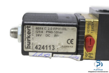 burkert-6014-C-2-0-FPM-MS-G1_4-PN0-10BAR-single-solenoid-valve-new-2