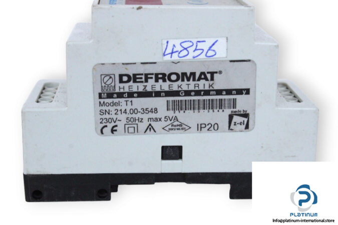 defromat-T1-temperature-controller-used-3