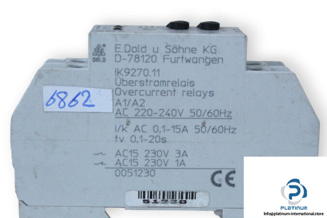 dold-IK-9270.11-overcurrent-relay-(Used)-2