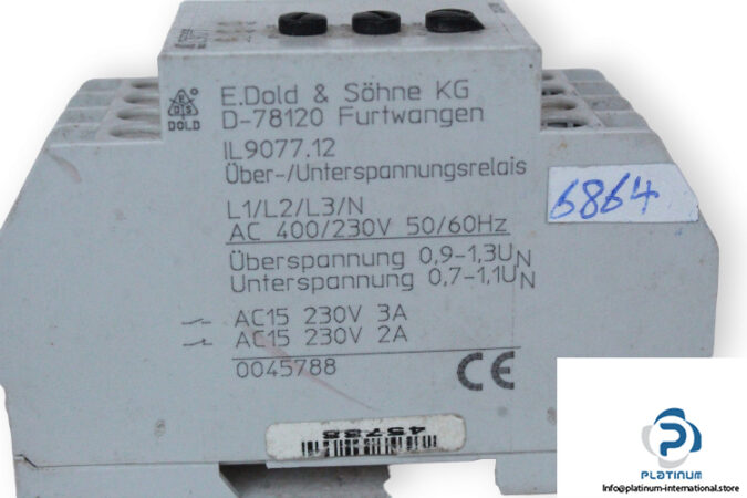 dold-IL-9077.12-over-and-undervoltage-relay-(Used)-2