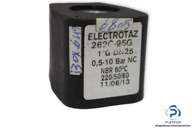 electrotaz-262C-25G-solenoid-coil-used-2