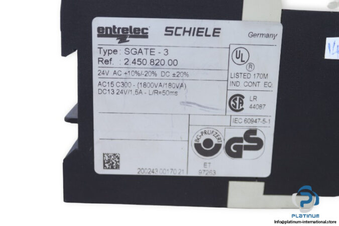 entrelec-SGATE-3-safety-relay-(Used)-2