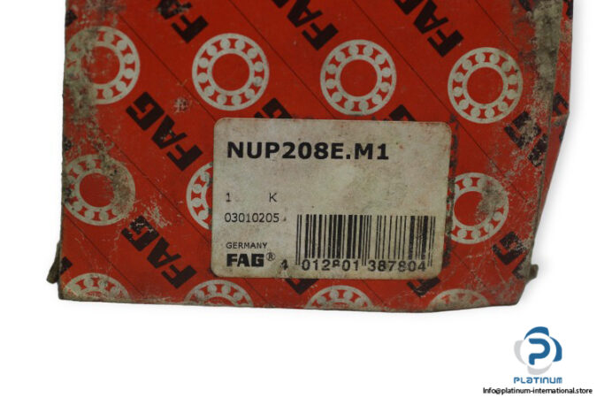 fag-NUP208E.M1-cylindrical-roller-bearing-(new)-(carton)-1