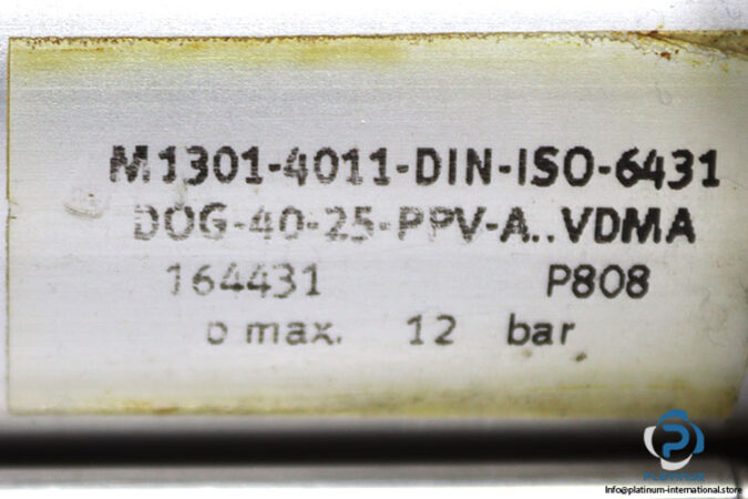 festo-DOG-40-25-PPV-A-VDMA-iso-cylinder-used-1