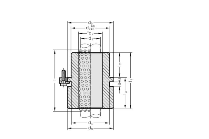 fibro-210.44.032.048-headed-guide-bush-for-ball-bearing-(used)-2