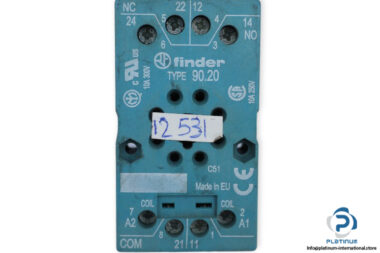 finder-90.20-relay-socket-with-box-clamp-terminals-(Used)-1