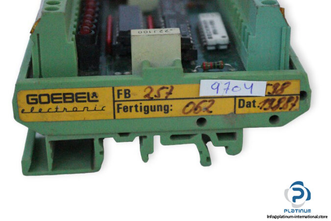 goebel-FB-257-terminal-module-(Used)-1