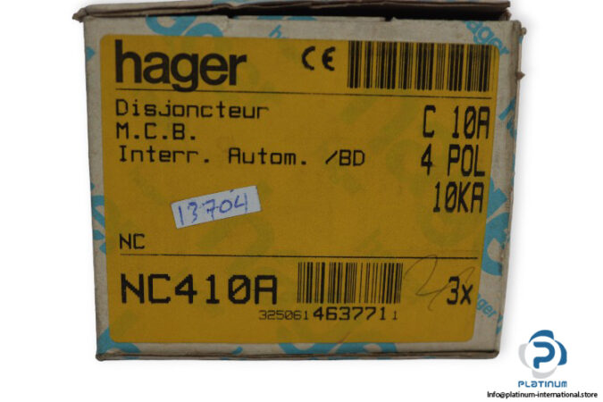 hager-NC410A-automatic-circuit-breaker-(New)-4