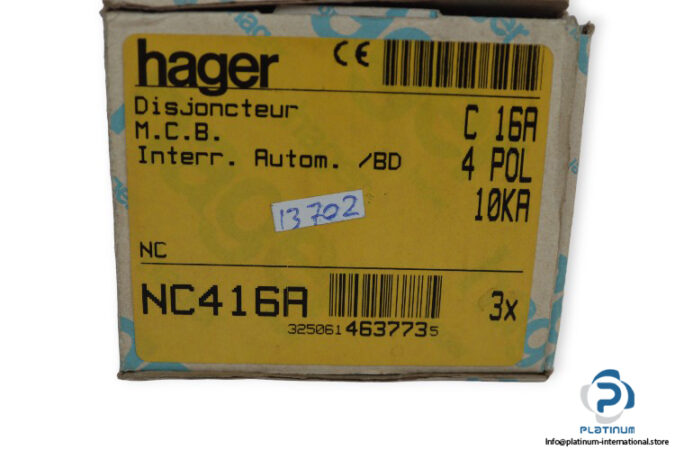 hager-NC416A-automatic-circuit-breaker-(New)-4