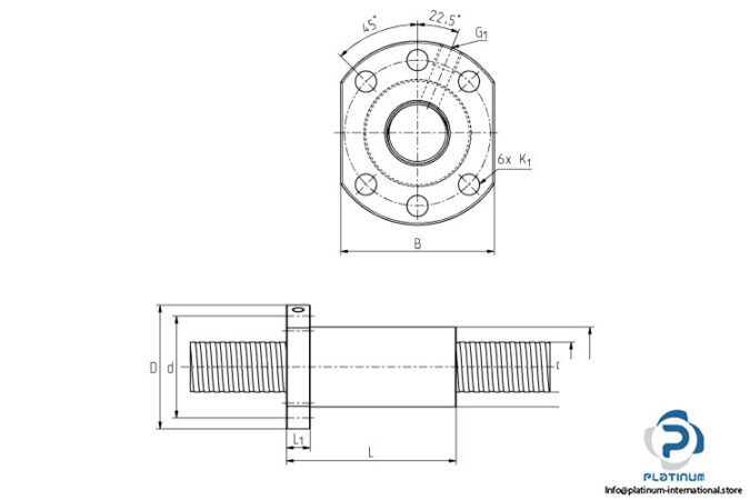 ina-kgf25x05-2a4-ball-screw-4