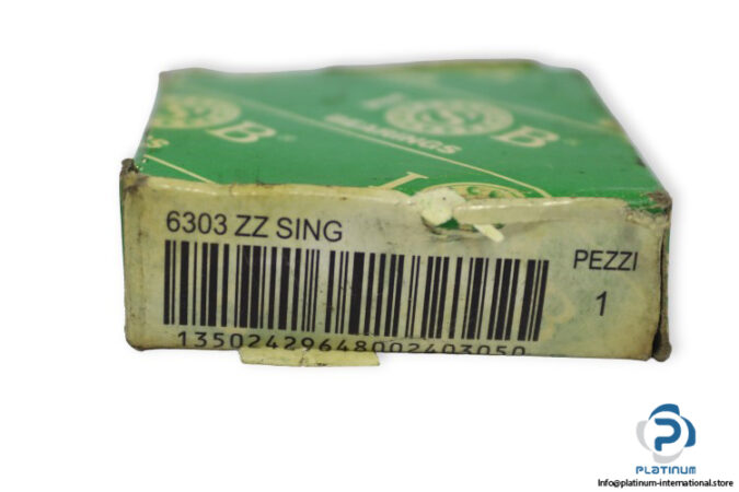 isb-6303ZZ-SING-deep-groove-ball-bearing-(new)-(carton)-2