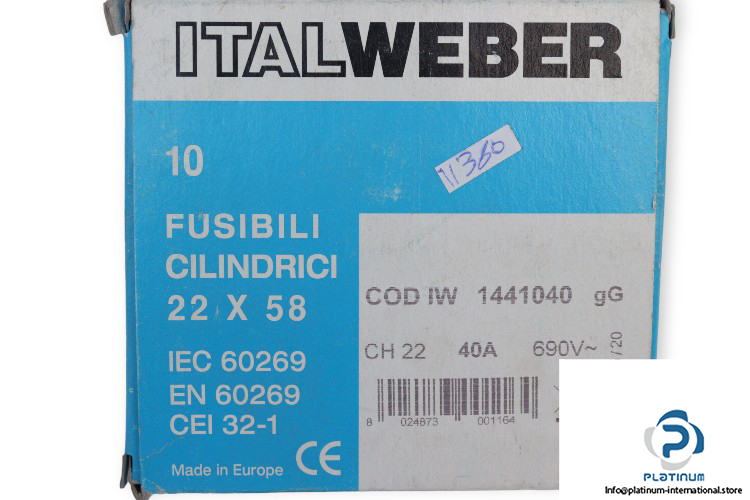 italweber-1441040-cylindrical-fuse-(New)-1