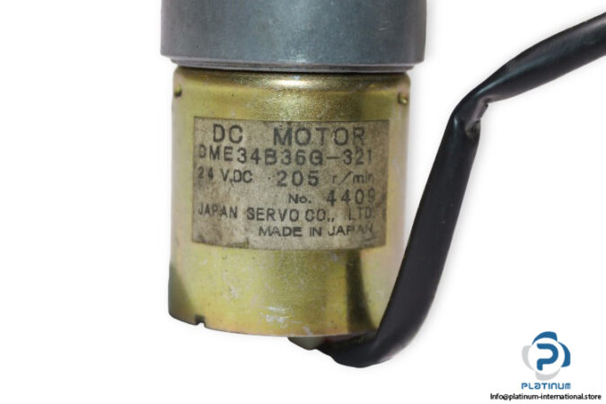 japan-servo-DME34B36G-321-dc-motor-used-2