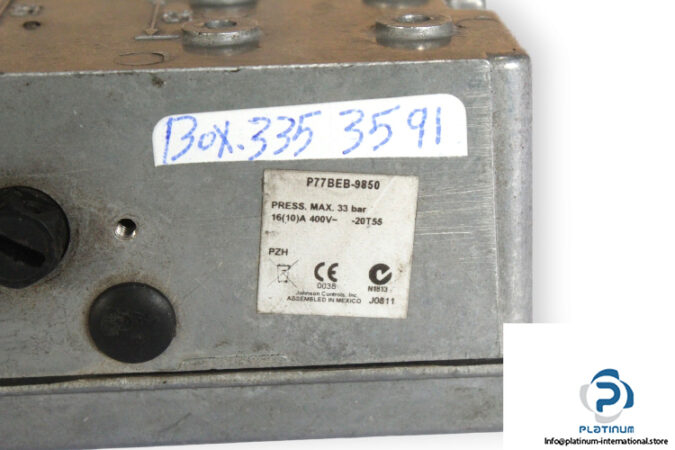 johnson-controls-P77BEB-9850-pressure-switch-used-3