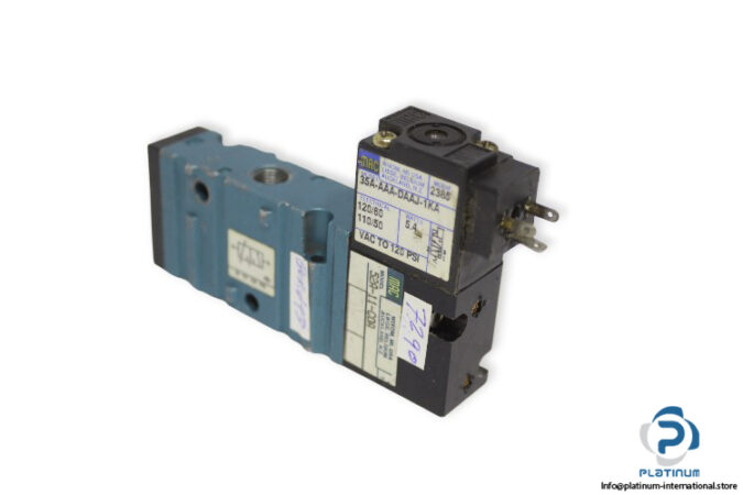 mac-52A-11-C0A-single-solenoid-valve-used