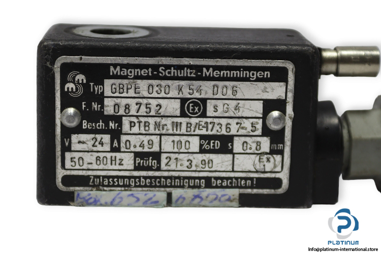 magnet-schultz-memmingen-GBPE-030-K54-D06-electrical-coil-(used)-1