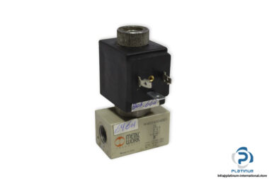 metalwork-W026004001-single-solenoid-valve-used