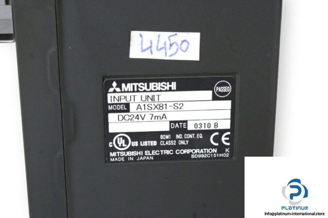 mitsubishi-A1SX81-S2-input-module-(new)-4