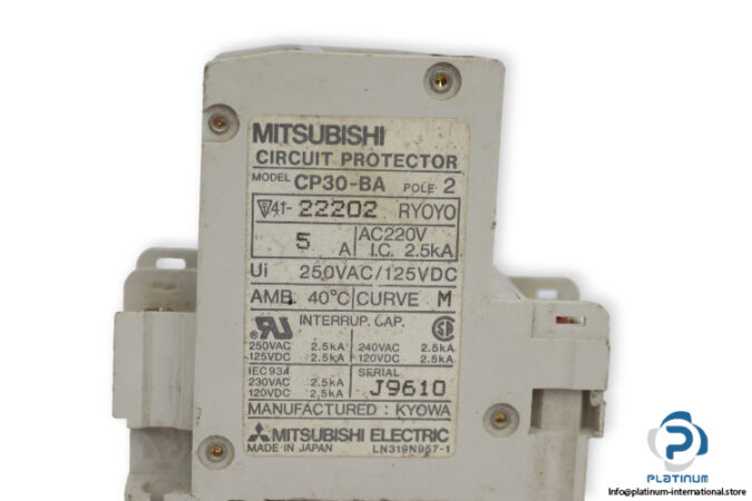 mitsubishi-CP30-BA-circuit-protector-(used)-1