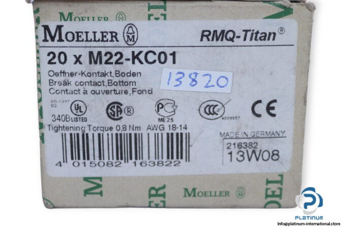 moeller-M22-KC01-contact-module-(new)-3