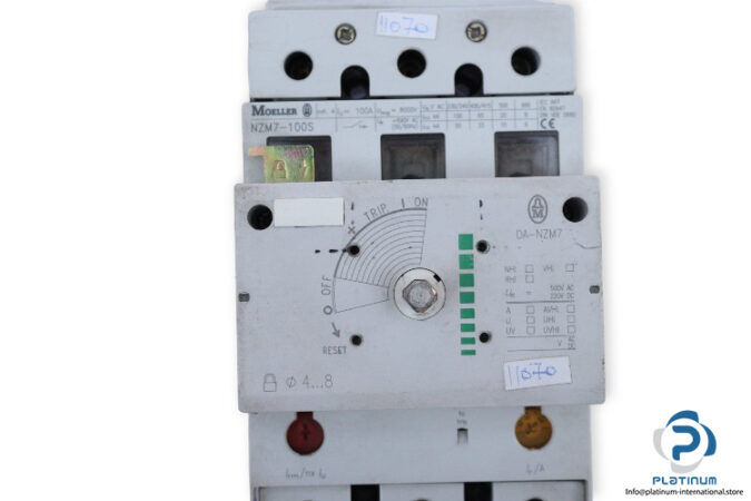 moeller-NZM7-100S-circuit-breaker-(Used)-1