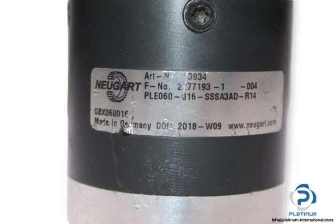 neugart-PLE060-016-SSSA3AD-R14-planetary-gearbox-HO14-(new)-2