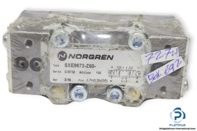 norgren-SXE9673-Z60-double-solenoid-valve-without-coils-new-2