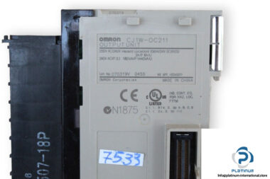 omron-CJ1W-OC211-output-unit-(Used)-2