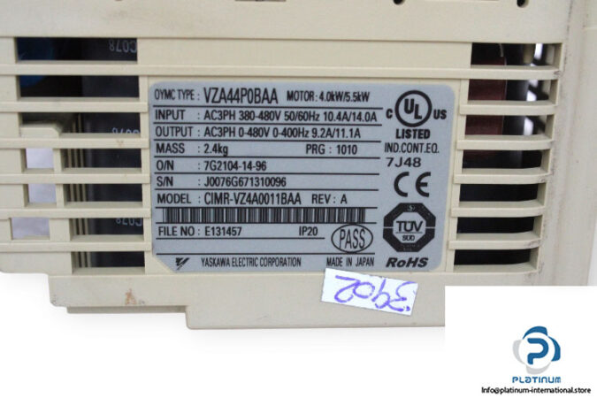 omron-VZA44P0BAA-inverter-(used)-2