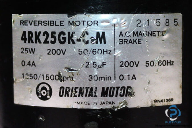 oriental-motor-4RK25GK-CM-reversible-motor-(used)-2