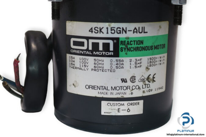 oriental-motor-4SK15GN-AUL-synchronous-motor-(used)-1