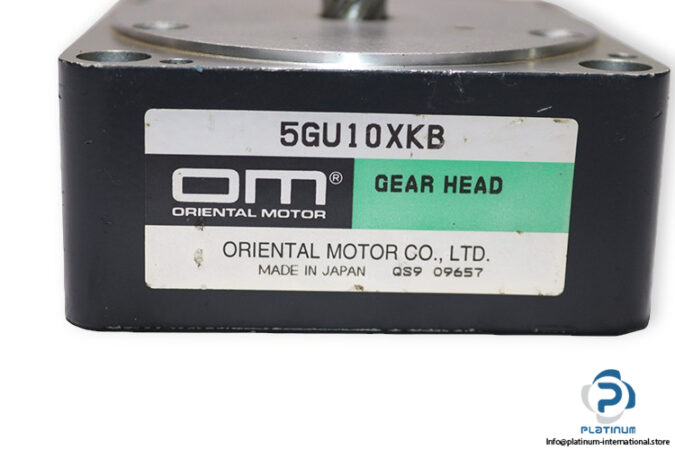 oriental-motor-5GU10XKB-gear-head-(used)-1