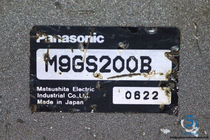 panasonic-M9GS200B-gear-head-(used)-1