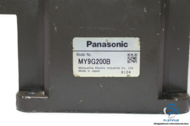 panasonic-MY9G200B-gear-head-(used)-1