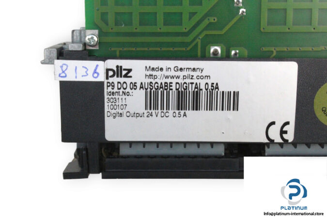 pilz-P9-DO-05-AUSGABE-DIGITAL-0.5A-output-module-(Used)-2