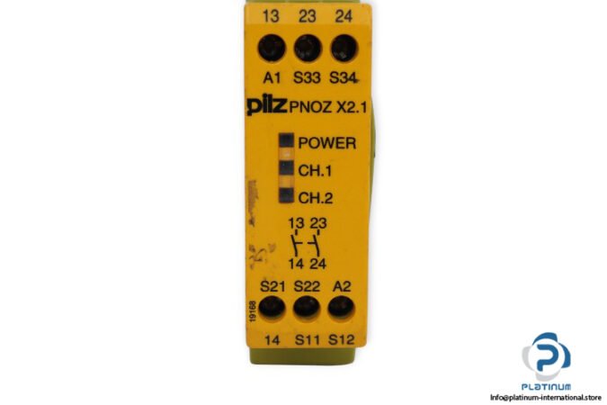 pilz-PNOZ-X2.1-safety-relay-(Used)-1