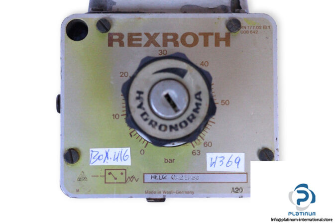 rexroth-HED2-OA21_63-pressure-switch-(used)-1