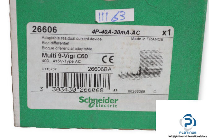 schneider-VIGI-C60-earth-leakage-module-(New)-2